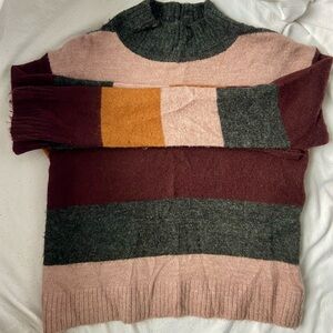 Striped Fuzzy Sweater